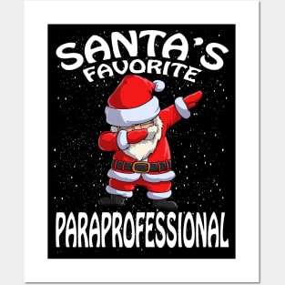 Santas Favorite Paraprofessional Christmas Posters and Art